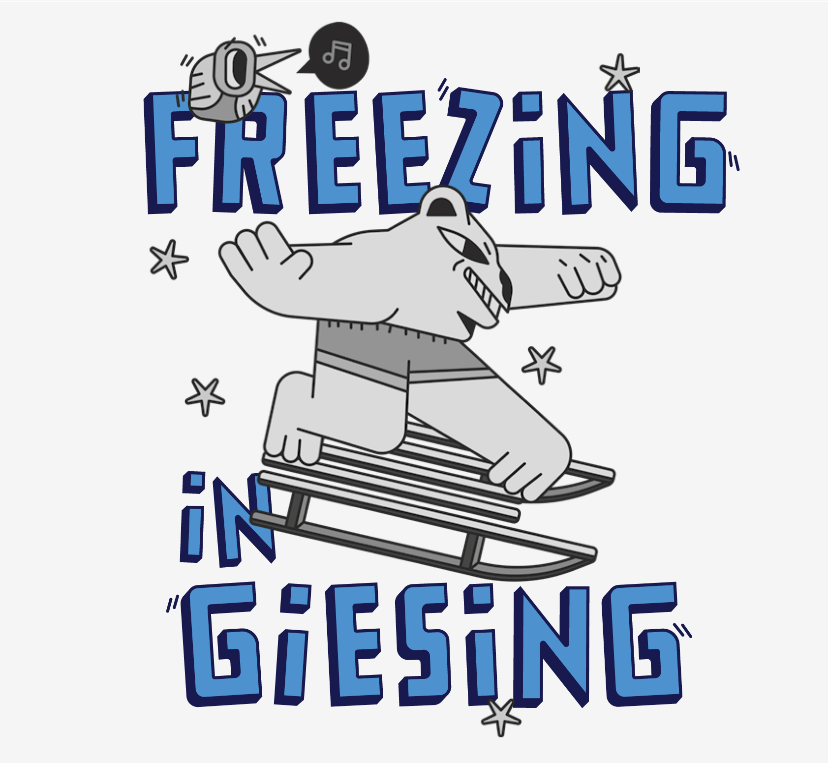 Freezing in Giesing - save your local Underground.